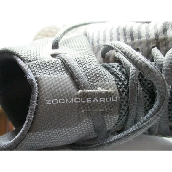 Nike Zoom Clear Out Men's Basketball Shoes SIZE 8.5 GREY/WHITE  Style 844370-002 - Picture 10 of 10